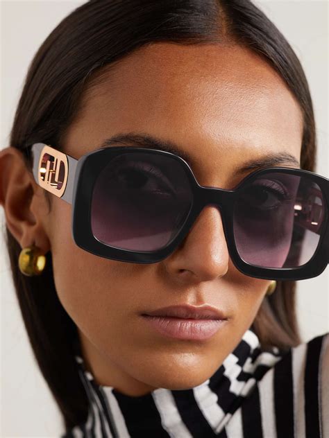 oversized Fendi sunglasses